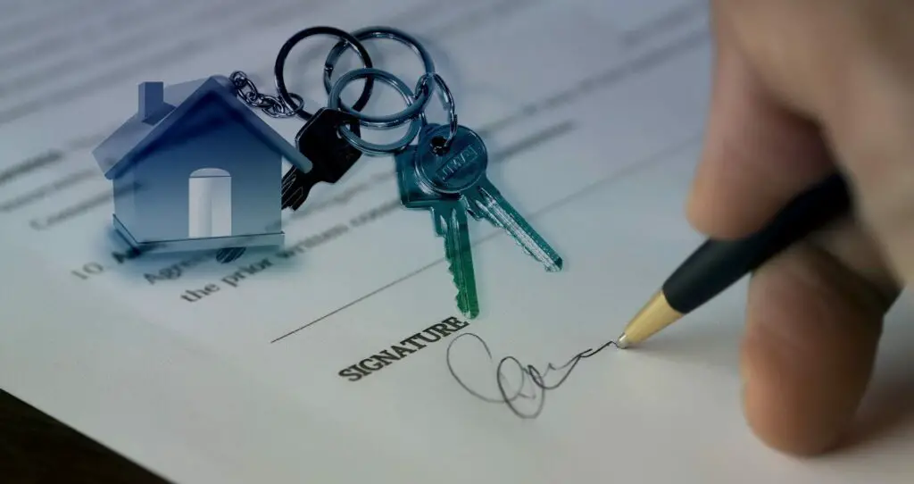Keys on a contract